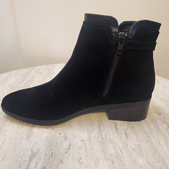 Bella Vita Womens Beatrice Dr Black Kidsuede Leather 7.5W - B005 - Picture 4 of 10